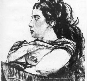 "And wild for to hold, though I seem tame"